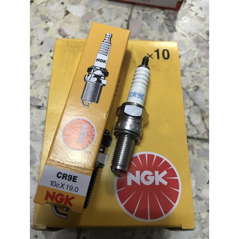 NGK MOTORCYCLE CR8e/CR9e สําหรับ Y15ZR/JAGUH/belang150