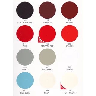 TOA สีสเปรย์อเนกประสงค์ โกเบ KOBE ขนาด 400 CC Standard Colors For All-Purposes