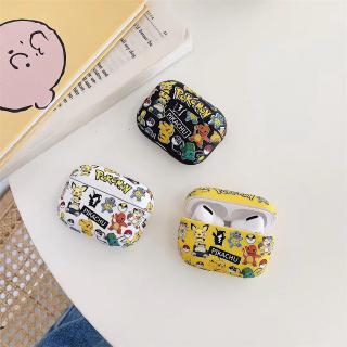 เคสแข็ง สำหรับ AirPods Pro2 AirPods Pro Airpods3 gen3 AirPods2 Cartoon Pokemon โปเกมอน ปิกาจู Pikachu ปิก๊ะจู Protective Hard Case