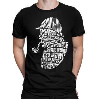 เสื้อยืด พิมพ์ลาย Sherlock Holmes สําหรับผู้ชาย | Dtg พิมพ์ลาย - นักสืบ WatsonS-5XL