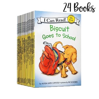 หนังสือนิทานภาษาอังกฤษ I Can Read : Biscuit (24 Books) | หนังสือภาษาอังกฤษ สำหรับเด็ก