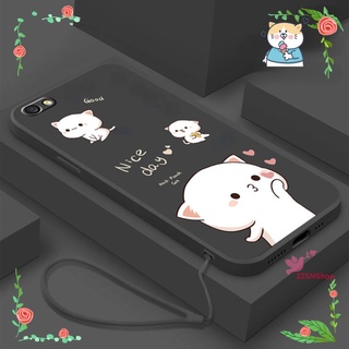 เคสโทรศัพท์มือถือ ซิลิโคน TPU นิ่ม ขอบตรง ลายลูกแมว Ping An Joy เรียบง่าย สําหรับ Huawei P20 P30 P40 P20 lite P30 lite P40 lite