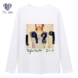 🌟​พร้อมส่ง​🌟 เสื้อแขนยาว คอกลม พิมพ์ลายอัลบั้ม Taylor Swift แฟชั่นฤดูใบไม้ร่วง และฤดูหนาว สําหรับผู้ชาย และผู้หญิง