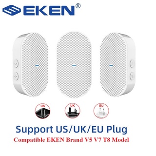 Eken ออดประตูไร้สาย AC90-250V 52 110dB พลังงานต่ํา สําหรับ Wifi Video Doorbell EKEN V5 V7 T8