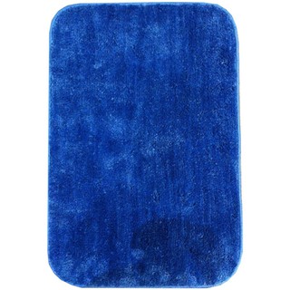 Interior carpet RUG HOME LIVING STYLE ULTRA SOFT 40X60CM DARK BLUE Carpet Home &amp; Furniture พรมภายใน พรม HOME LIVING STYL