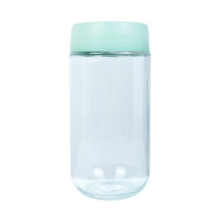 ว๊าว🍟 ขวดโหลแก้วฝาเกลียว MAGNIFF 0.8 ลิตร สีเขียว ขวดโหล GLASS CANISTER WITH SCREW LID MAGNIFF 0.8L GREEN