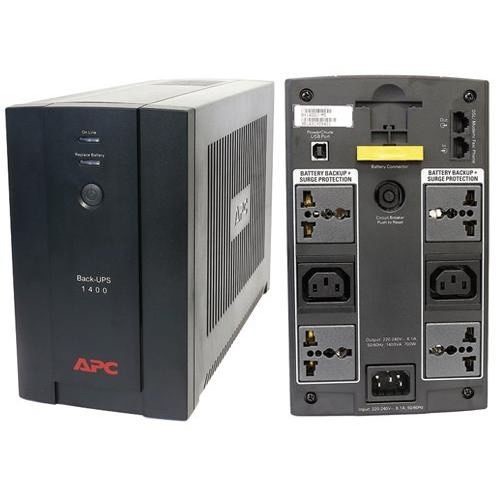 apc-bx1400u-ms battery backup 1400va/700w,230v,avr