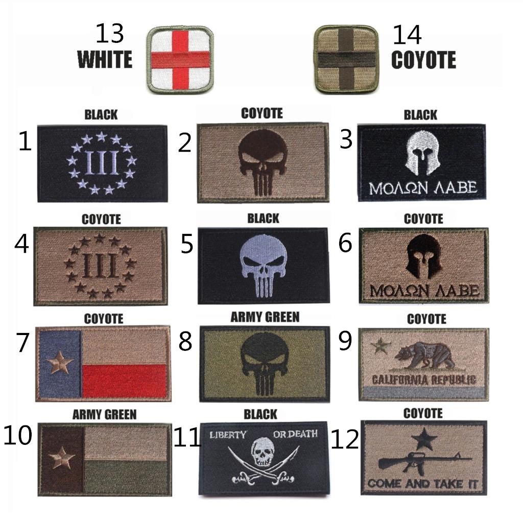 Army Skull Cross อย่าอ่านกับฉัน Texas Come and Take it Morale Patch Tactical