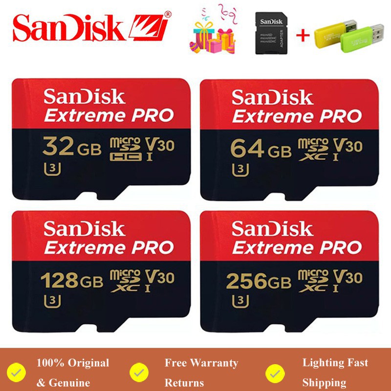【Fast Delivery】 memory card Extreme Pro Memory Card 16GB/64GB/128GB/256GB/512GB Micro