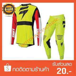 ชุดวิบาก ชุดขี่มอเตอร์ไซค์วิบาก Motocross Gear 2020 Flo Yellow(สินค้าใหม่ทุกชิ้นพร้อมส่งทันทีได้ของไม่เกิน 2-3วัน)