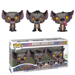 Banzai, Shenzi &amp; Ed Vinyl Figure 3-Pack [Hyenas] - Disney Funko Pop!