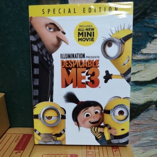 DVD : Despicable Me 3 (2017) มิสเตอร์แสบร้ายเกินพิกัด 3 " Illumination Presents "