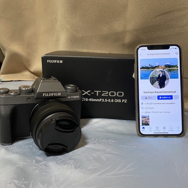 Fuji xt-200 มือสองสภาพดีไม่มีรอย ไม่เคยหล่น