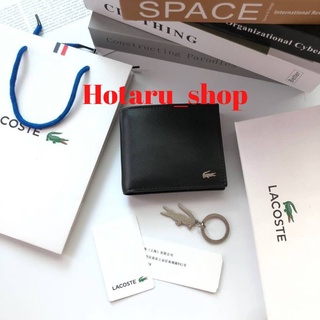 LACOSTE Short Wallet with Key Setกระเป๋าสตางค์ใบสั้น Set สุดคุ้มมอบให้เป็นของขวัญหรือใช้เองก็แนะนำค่ะ