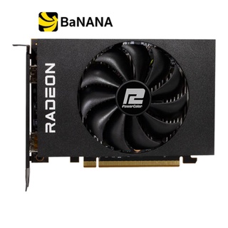 การ์ดจอ Power Color VGA AMD Radeon RX 6400 ITX 4GB GDDR6 64-bit by Banana IT