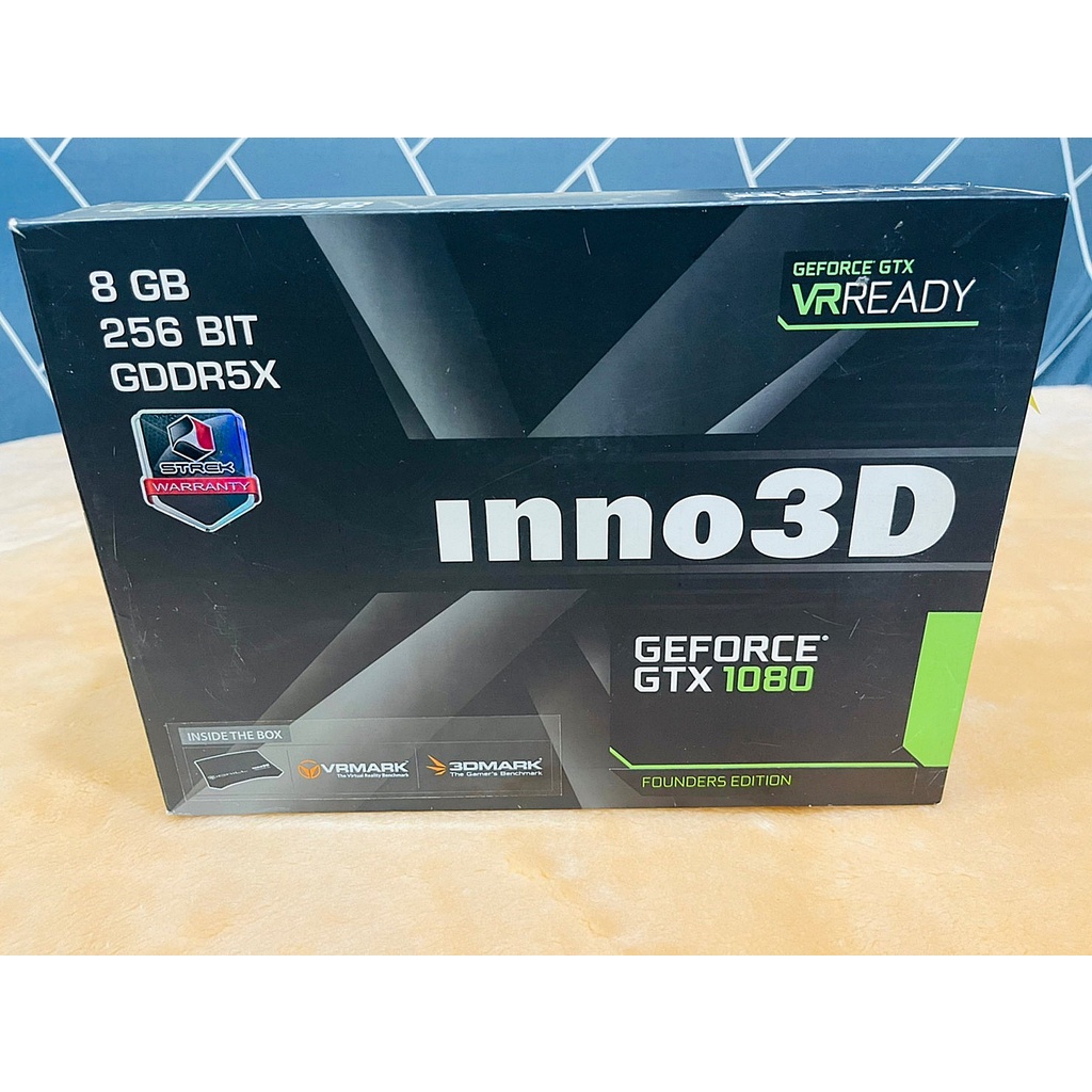 การ์ดจอ GTX 1080 8G Ref Nvidia INNO3D Founder Edition สินค้ามือ2 สภาพสวยงาม ประกัน 15 วัน