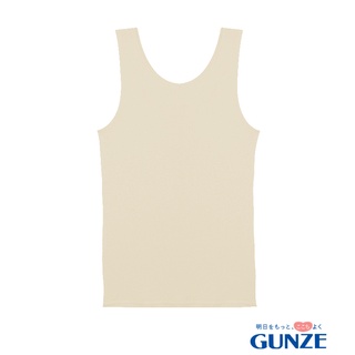 GUNZE เสื้อกล้าม หลังเต็ม รุ่น NH6106 สีเบจ