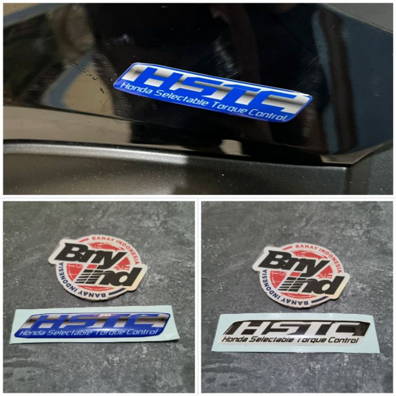 สติ๊กเกอร์ HSTC HONDA 3D RAISED EMBLEM