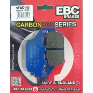 ผ้าเบรค EBC Brakes รุ้น Carbon / ผ้าเบรคหลัง Honda CBR 250