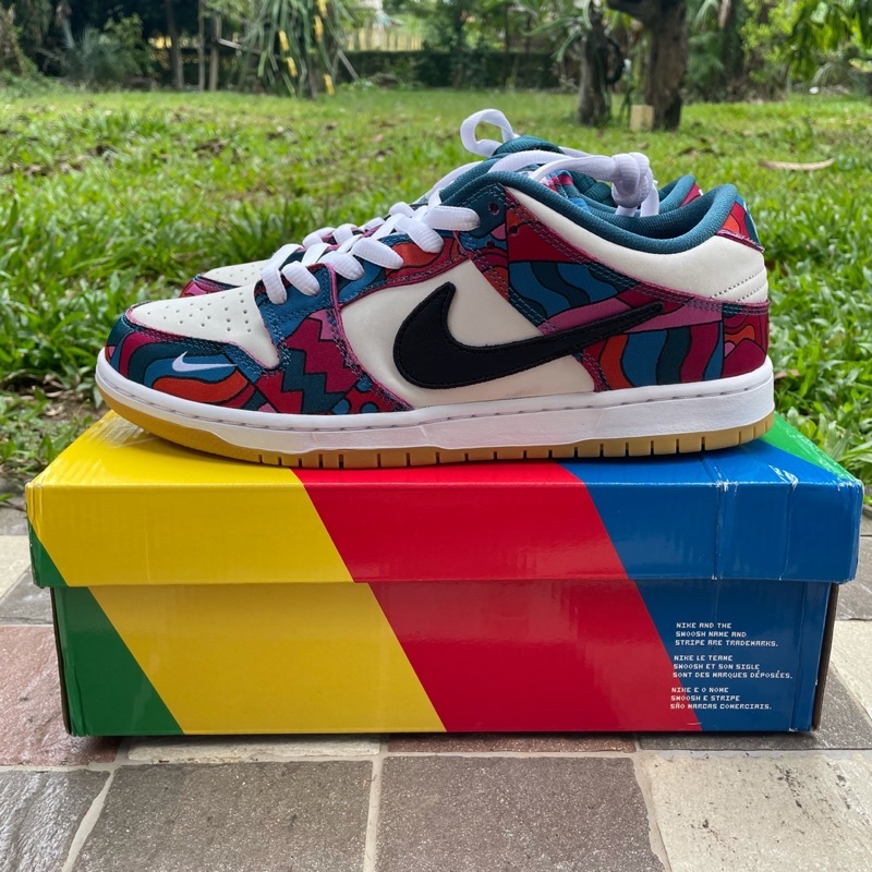 (สินค้าพร้อมจัดส่ง) Parra x Nike SB Dunk “Abstract art”