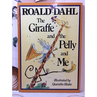 Roald Dahl The Giraffe and the pelly and me หนังสือนิทานปกแข็งมือสอง-cb2