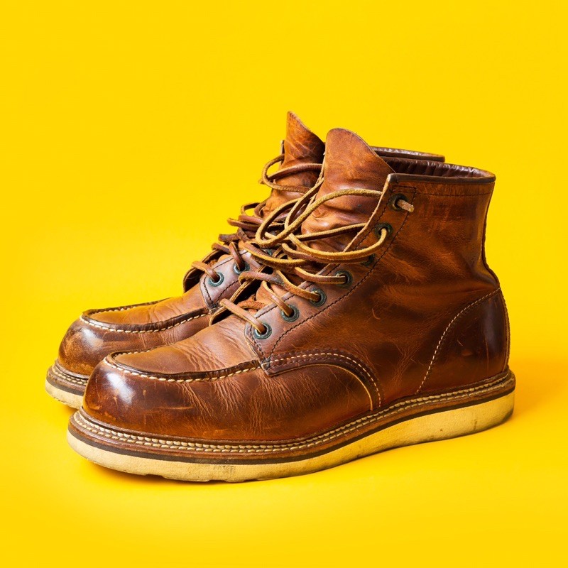 Red Wing 1907 Moc Toe size 9.5D มือสอง พื้นเดิม สภาพดี