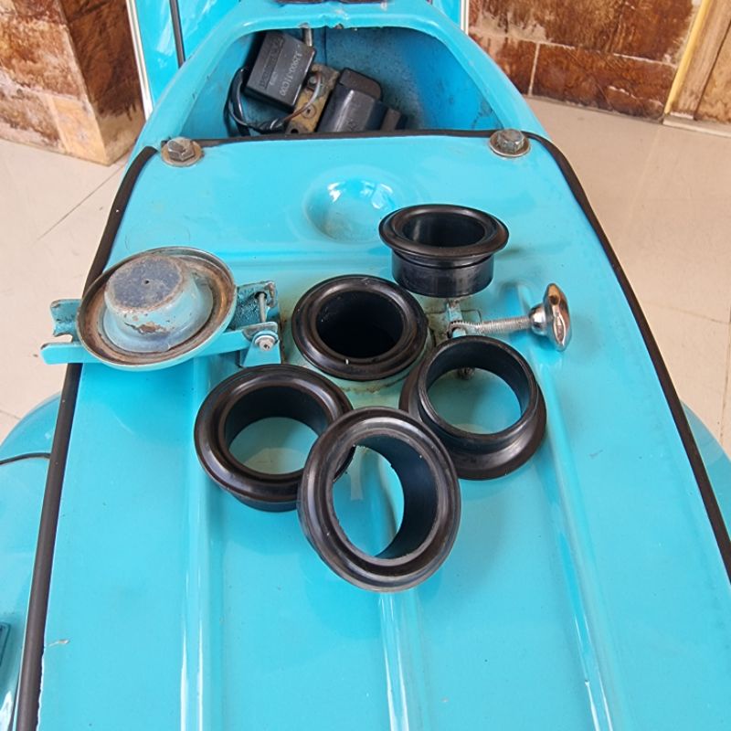 Vespa Smallframe PTS Special Dip Tank Hole Rubber Seal