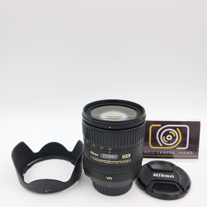 เลนส์​ ​Nikon​ 16-85 f3.5-5.6​ สภาพสวย​ การทำงานเต็ม​ระบบ​