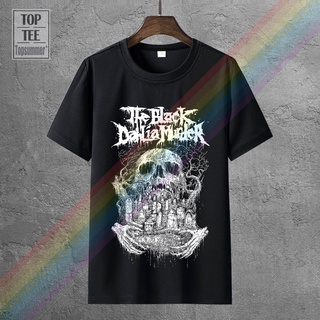 ROUND คอลูกเรือใหม่ เสื้อยืดผ้าฝ้าย 100% พิมพ์ลาย The Black Dahlia Murder American Melodic Metal Band T _ : To 6 Fiankn0