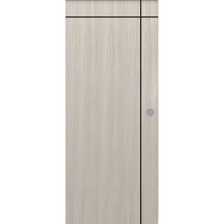 Interior door UPVC INTERIOR DOOR PARAZZO PUN06 80X200CM GREY Door frame Door window ประตูภายใน ประตูภายใน UPVC PARAZZO P