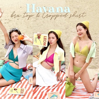 Amavi.bkk | HAVANA SET เซ็ตบรา+ครอปเชิ้ต