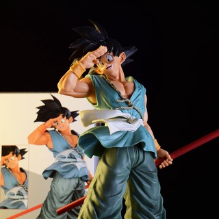 ฟิกเกอร์ Dragon Ball GT ครบรอบ 10 ปี Goodbye Goku Gold Hoop Stick Anime