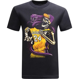 เสื้อกีฬาบาสเก็ตบอล คอกลม แขนสั้น ลายทีม Forever Legend Los Angeles Jersey 24 สําหรับผู้ชาย