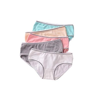 802pastel panties กางเกงในผู้หญิง กางเกงใน สีพาสเทล น่ารัก สวมใสสบาย