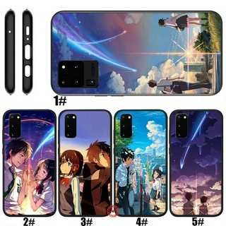 เคสโทรศัพท์มือถือพิมพ์ลาย Your Name สําหรับ Samsung Galaxy Note 20 Ultra M11 M21 M30S M31 M31S A21S A 2 J4 Core