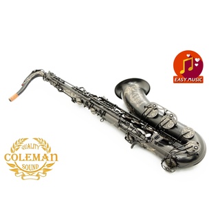 แซกโซโฟน Saxophone Tenor Coleman CLC-552T Matt Black Nickel