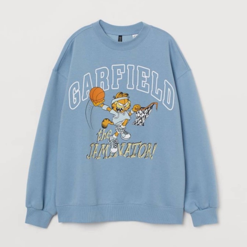 H&M GARFIELD CREWNECK