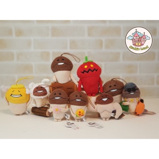 พร้อมส่ง🔺พวงกุญแจ เห็ดนาเมโกะ Nameko Plush Keychain