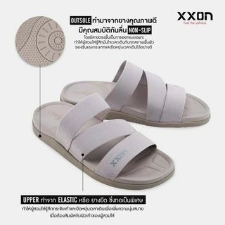 Xxon รองเท้าแตะ รุ่น Lara (Black, Tube, Green, Thai Tea)