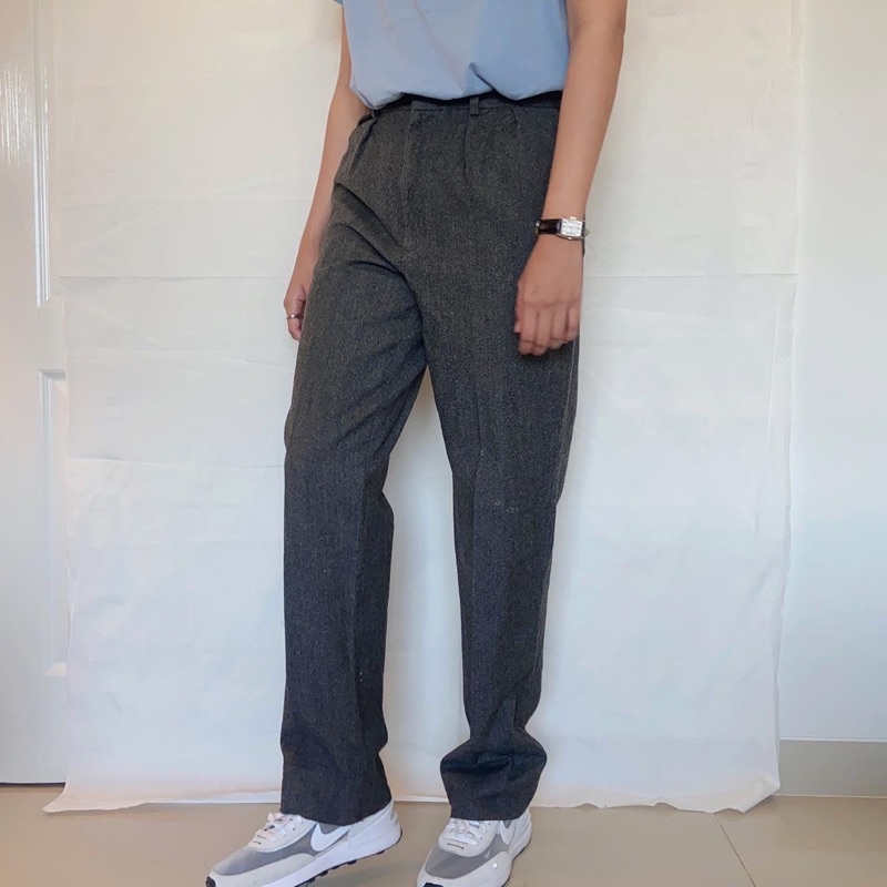 กางเกงขายาวผ้าวูล J.Crew