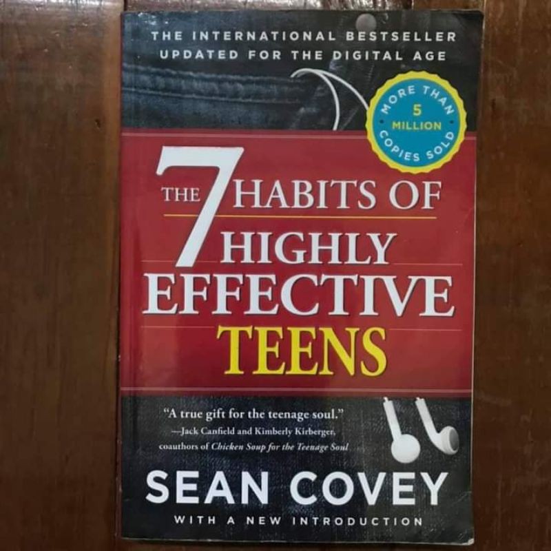 ส่งฟรีลงทะเบียน The 7 Habits of Highly Effective Teens หนังสือภาษาอังกฤษมือสอง