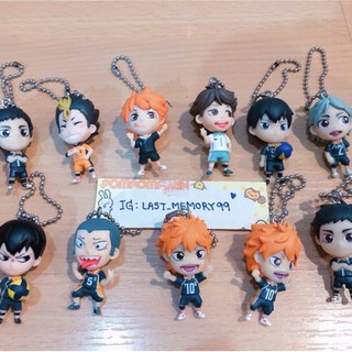 📍พร้อมส่ง ของแท้ พวงกุญแจ ฟิกเกอร์ Haikyuu ไฮคิว คู่ตบฟ้าประทาน  ไฮคิวคู่ตบฟ้าประทาน