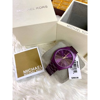 MK4507 Michael Kors Analog Purple Dial Womens Watch