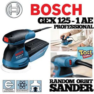 Bosch เครื่องขัดกระดาษทราย GEX125-AE Blue Color