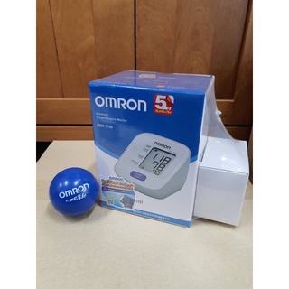 เครื่องวัดความดัน Omron Hem-7120 เครื่องศูนย์ omron ประเทศไทย แท้100%!! แถมฟรี ลูกบอลบีบบริหารมือและadapto Omronแท้