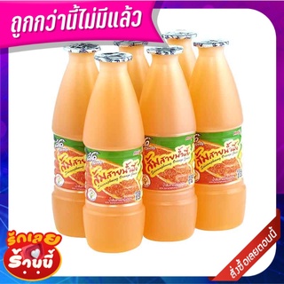 ดีโด้ น้ำส้มสายน้ำผึ้ง20% ขนาด 300 มล. แพ็ค 6 ขวด Deedo 20% Sainampheng 300 ml x 6