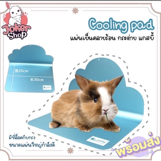 (ใหม่)Cooling แผ่นคลายความร้อน ยี่ห้อ jolly สำหรับกระต่าย แก๊สบี้