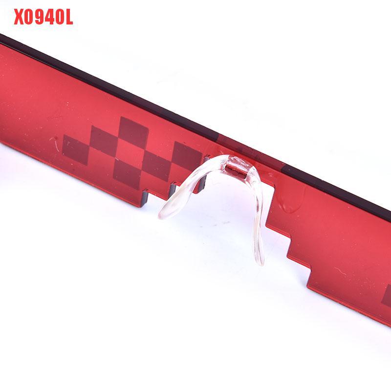 XO94OL Thug Life Attitude Sunglasses 8 Bit Pixel Deal With IT Unisex Glass Eyewear New #4
