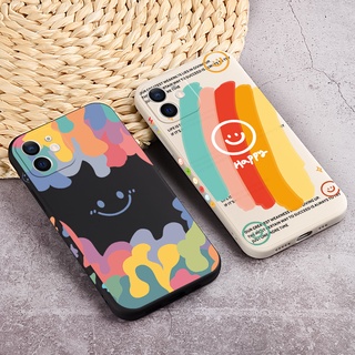 เคสโทรศัพท์มือถือ ลายอิโมจิหน้ายิ้ม สีรุ้ง สําหรับ Xiaomi Redmi 10 Note 11 Pro Plus Mi 11T Lite NE Poco X3 NFC GT 12 Pro 12X Mi 10T 9T 10S M3 M4 K20 7 8 Pro Max Note 10T