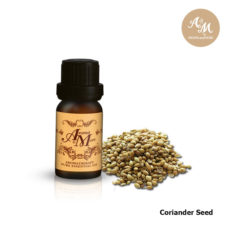 Aroma&More Coriander Seed essential Oil น้ำมันหอมระเหยเมล็ดผักชี 100% / USA 5/10/30ML